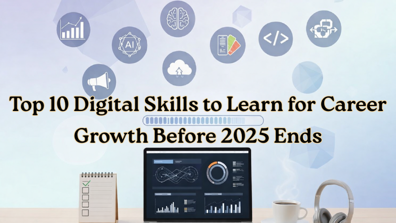 Top 10 Digital Skills to Learn for Career Growth Before 2025 Ends