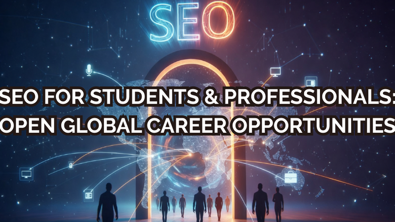 SEO for Students & Professionals: Why Learning SEO Can Open Global Opportunities